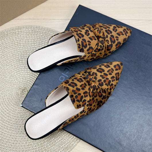 Pantuflas Puntiagudas Estilo Coreano con Moño - Cómodas y Elegantes - Image 3