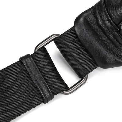 Bolsa de Pecho de Cuero Genuino para Hombre - Grande y Versátil - Image 25