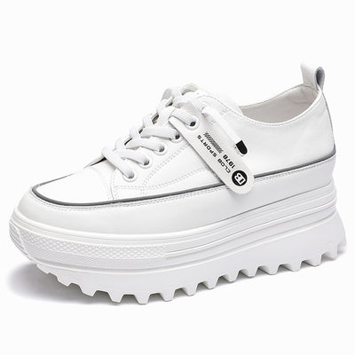 Zapatos Casuales de Cuero con Alzada Interna y Punta Redonda - Image 10
