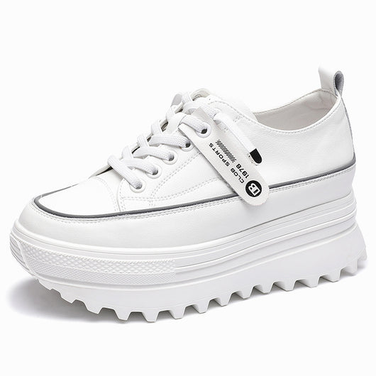 Zapatos Casuales de Cuero con Alzada Interna y Punta Redonda - Image 10