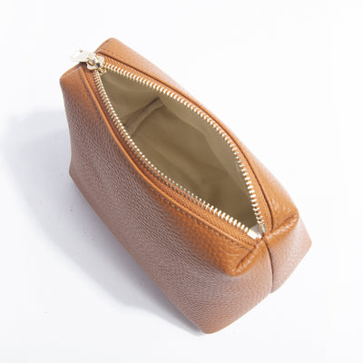 Bolsa de Almacenamiento de Cosméticos en Cuero Grabado con Patrón de Lichi - Image 30