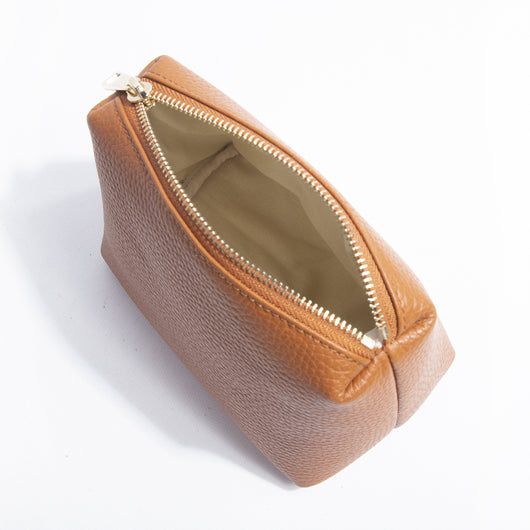 Bolsa de Almacenamiento de Cosméticos en Cuero Grabado con Patrón de Lichi - Image 30