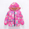Chaqueta Acolchada con Capucha Graffiti Fashion Plus para Niños