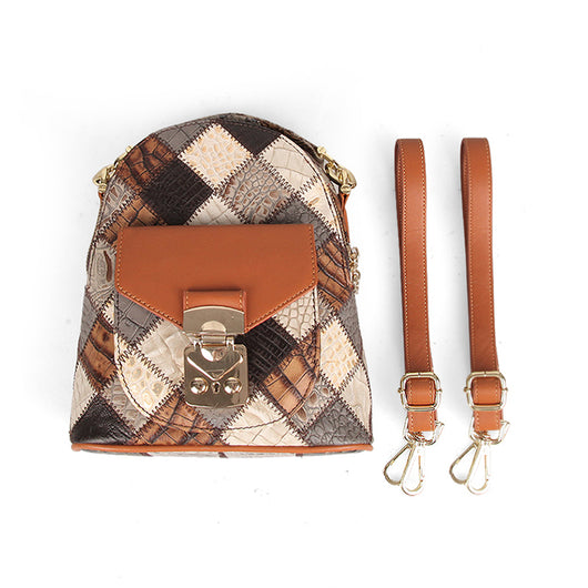 Mochila de Viaje en Cuero para Mujer - Estilo Verano - Image 5