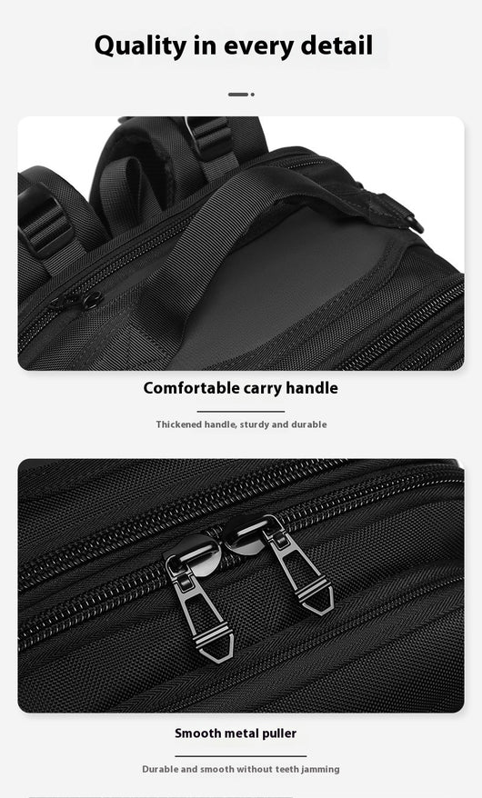 Mochila Multifuncional para Hombre - Viajes Cortos y Aventuras - Image 8