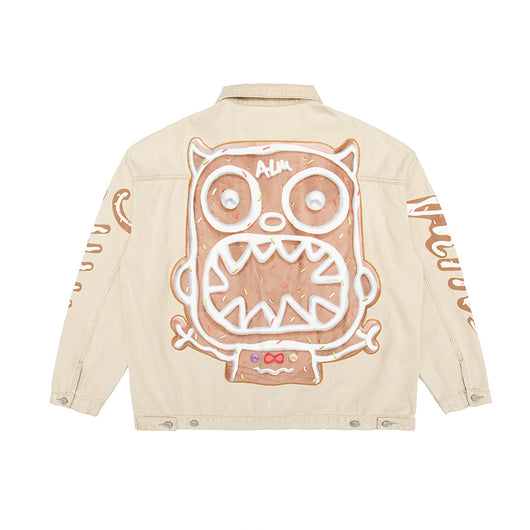 Chaqueta Denim Suelta Casual para Parejas - Image 5