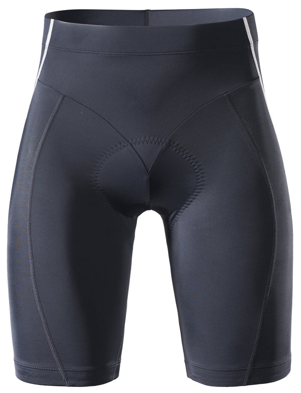 Shorts Ciclismo Reflectantes Negro Ajustado