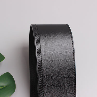 Cinturón de Cuero Grabado con Hebilla Japonesa Irregular para Mujer - Image 14