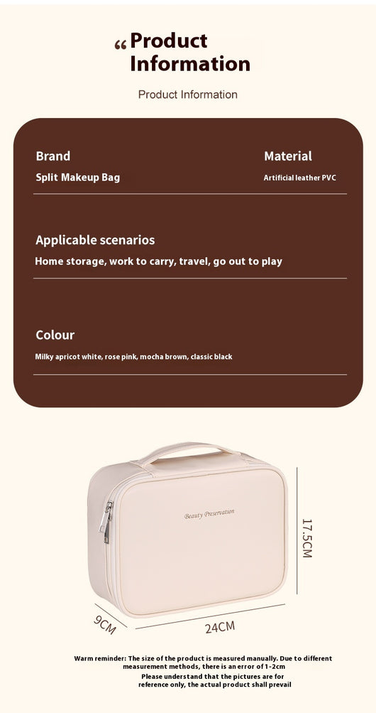 Bolsa Organizadora de Cosméticos de Gran Capacidad Multifuncional - Image 13