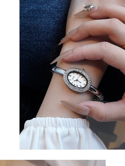 Reloj Pulsera Mujer Diseño Ovalado Elegante - Image 12