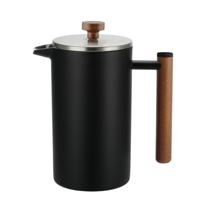 Cafetera Francesa de Acero Inoxidable 304 Doble Capa Ink Style - Image 19