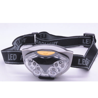 Linterna Frontal LED para Camping - 6 LEDs con Luz Blanca y Roja - Image 2