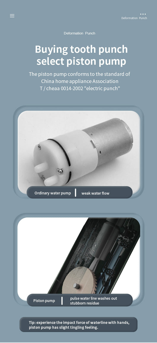 Irrigador Bucal Portátil 300ml - Limpiador Dental Eléctrico Profesional - Image 22