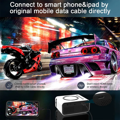 Proyector Portátil Mini YT300 Full HD 1080P - Cine en Casa Inalámbrico - Image 12