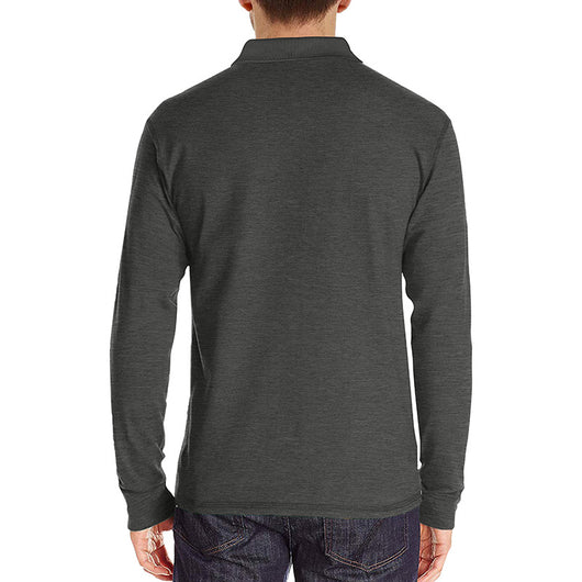Camiseta Térmica de Cuello Solapa Manga Larga para Hombre - Image 24