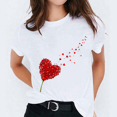 Playera Corta de Amor Dulce y Adorable - Image 17