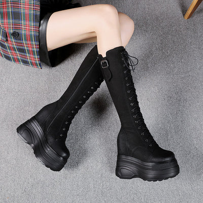 Botas Martin Elevadoras con Suela Reforzada - Estilo Casual Versátil - Image 4