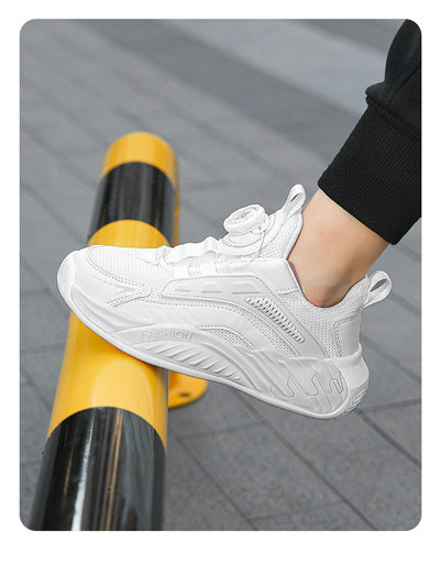 Zapatillas de Otoño Antideslizantes con Suela Flexible y Cierres Giratorios para Niños y Adolescentes - Image 12