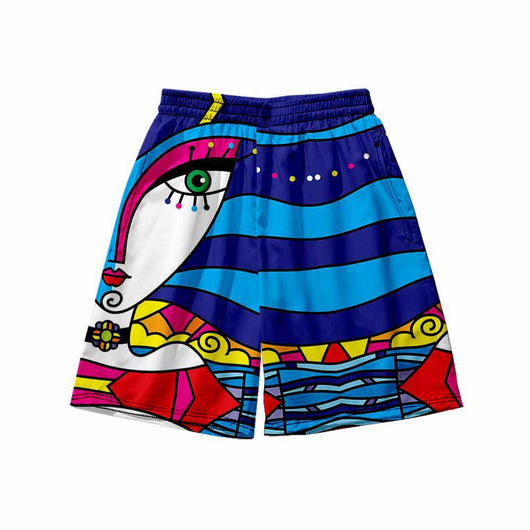 Shorts Casuales para Hombre Elemento Pop - Image 4