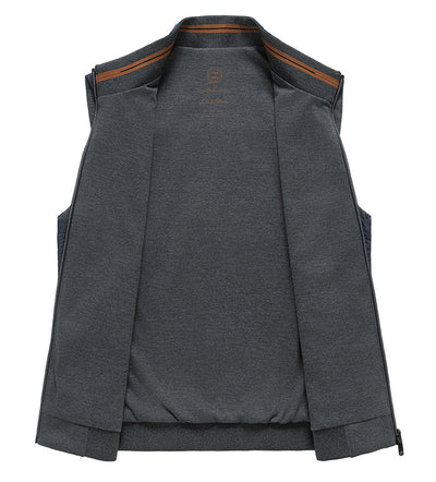 Chaleco Reversible Casual para Hombre sin Mangas - Image 20