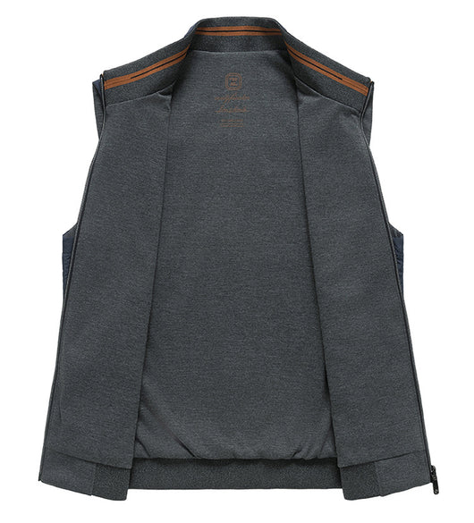 Chaleco Reversible Casual para Hombre sin Mangas - Image 20