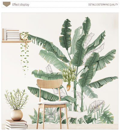 Papel Tapiz Autoadhesivo Árbol de Plátano para Dormitorio y Sala - Image 9