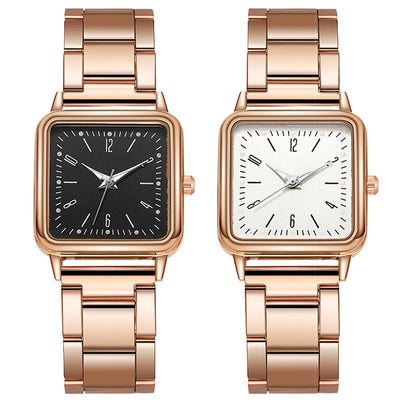 Reloj de Moda Casual Digital Cuadrado con Correa Esmerilada - Image 10