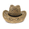 Sombrero Vaquero Artesanal de Paja Natural para Hombre