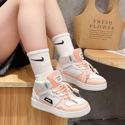 Zapatillas Deportivas Altas para Niñas - Estilo Moderno y Comodidad - Image 16