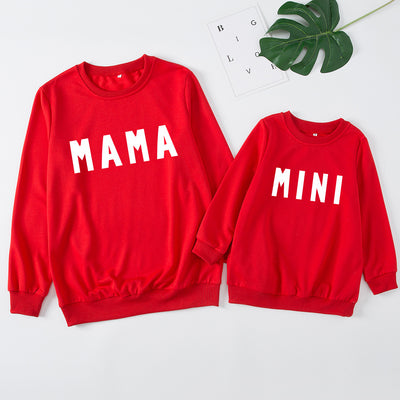 Sudadera Familiar a Juego con Estampado de Letras Otoño - Image 6