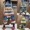 Mono Corto Denim Tallas Grandes con Tirantes e Impresión