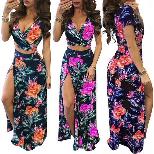 Conjunto Floral de Dos Piezas para Mujer - Image 16