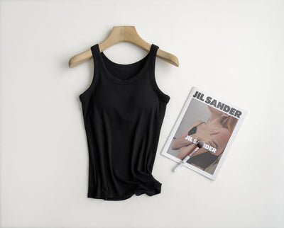 Camiseta Interior con Protector de Tirantes Integrado sin Costuras - Image 20