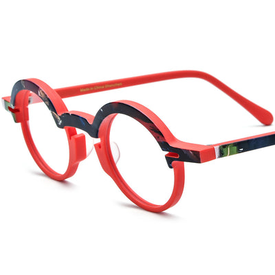 Gafas Redondas Multicolor con Filtro Luz Azul - Image 9