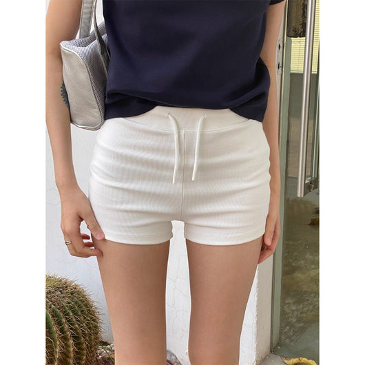 Short Deportivo de Cintura Alta con Bolsillo para Cadera - Yoga y Fitness - Image 3