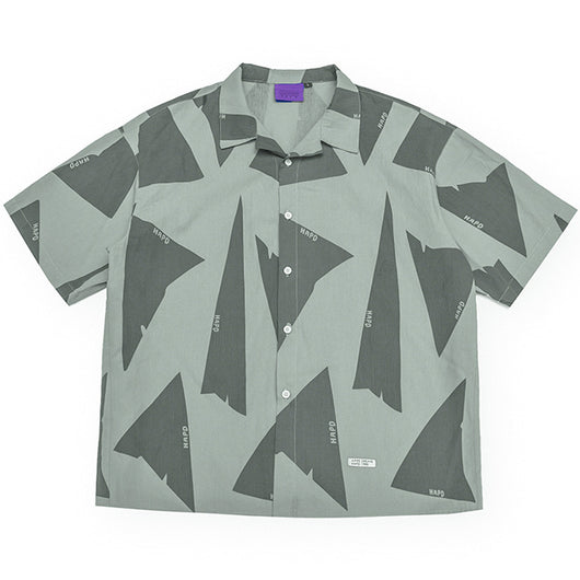 Camisa Hawaiana Casual de Cuello Cubano con Estampado - Image 4