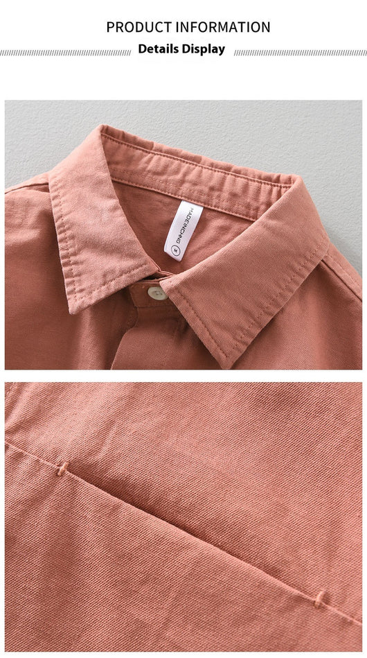 Camisa Manga Larga con Costuras Reforzadas para Hombre - Image 18