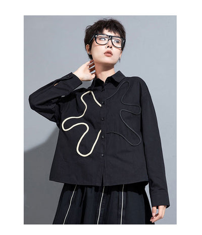 Blusa Larga Ajustada Personalizada para Mujer - Image 10