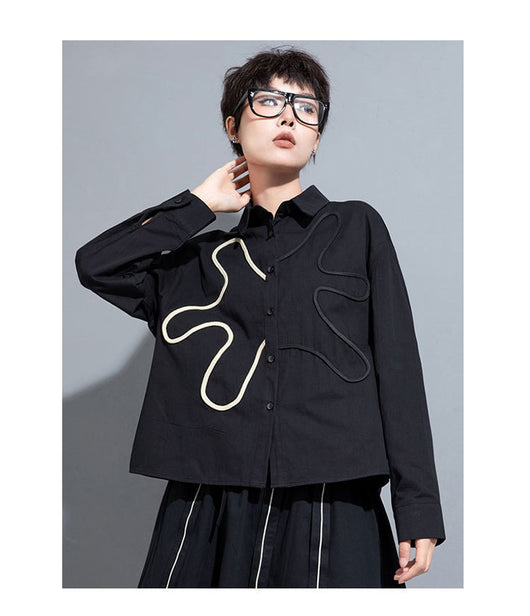 Blusa Larga Ajustada Personalizada para Mujer - Image 10