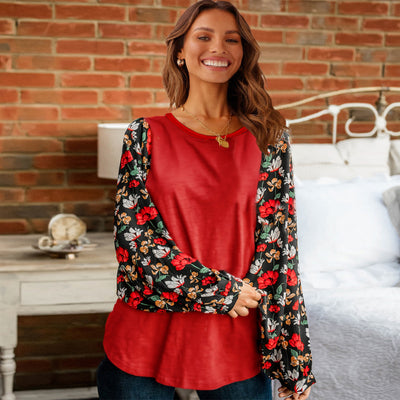 Blusa Ligera Cuello Redondo para Mujer - Perfecta para Primavera, Otoño e Invierno - Image 12