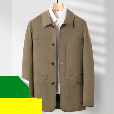 Camisa Casual de Solapa para Hombre Adulto - Primavera y Otoño - Image 2