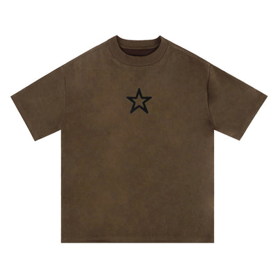 Playera Hombre Estampado Estrella de Cinco Puntas - Image 18