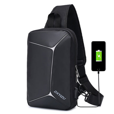 Bolsa Mensajero Recargable para Hombre con Protección Antirrobo y Resistencia al Agua - Image 8