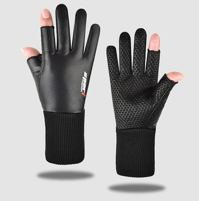 Guantes de Cuero para Hombre, Impermeables, Antideslizantes y para Pantalla Táctil - Image 14