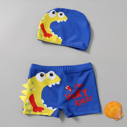 Shorts de Baño Infantiles con Estampados Divertidos - Conjunto Cómodo para Niños