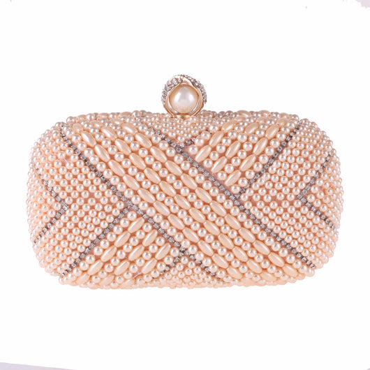 Bolso Cuadrado Pequeño con Detalle de Perla para Mujer - Image 2