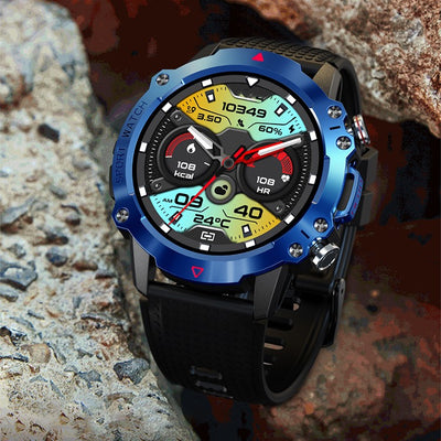 Reloj Deportivo Inteligente con Llamadas Bluetooth y Notificaciones