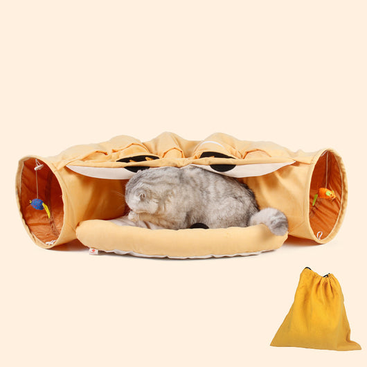 Túnel y Cama para Gatos Cuatro Estaciones - Image 5