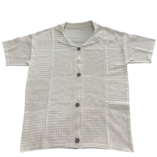 Conjunto Deportivo Dos Piezas: Short y Blusa V-Neck Hueca - Image 3