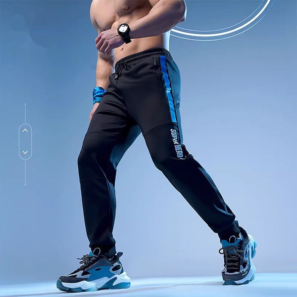 Pantalones de Buzo Deportivos Gruesos con Forro Polar para Hombre